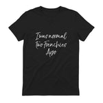 French Bulldog Owner Gift I Was Normal Two Frenchies Ago in Black - back view