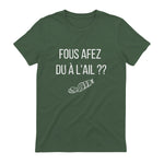 Fous afez du a l'ail in Military Green - back view