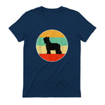 Chemise Briard, Maman chien Papa chien Love-r Gift in Navy - back view