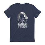 Star Wars Darth Vader Vater des Jahres, Papa Design in Heather Navy - back view