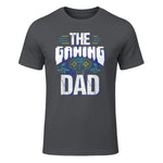 Gamer Zocker Games Pc - Best Gaming Dad Ever T-Shirt in Charcoal - front view