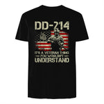 A Veteran Thing in Black - back view