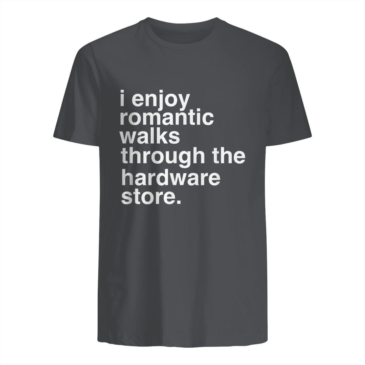 Funny Dad Handyman Hardware Store Tools Gift in Charcoal - back view
