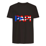 Puerto Rico Flag Father's Day Patriotic Puerto Rican Pride in Dark Chocolate - back view
