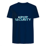 K-Pop Security Concert Staff T-Shirt in Navy - back view
