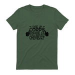 avec Un Corps comme ça, Qui a Besoin de Cheveux in Military Green - back view