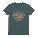 Inclusion Matters Special Education Teacher Autism Awareness in Dark Heather - back view