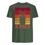Auf ALPAPA.de mehr für Papa, Mama & Baby im Partnerlook in Military Green - back view