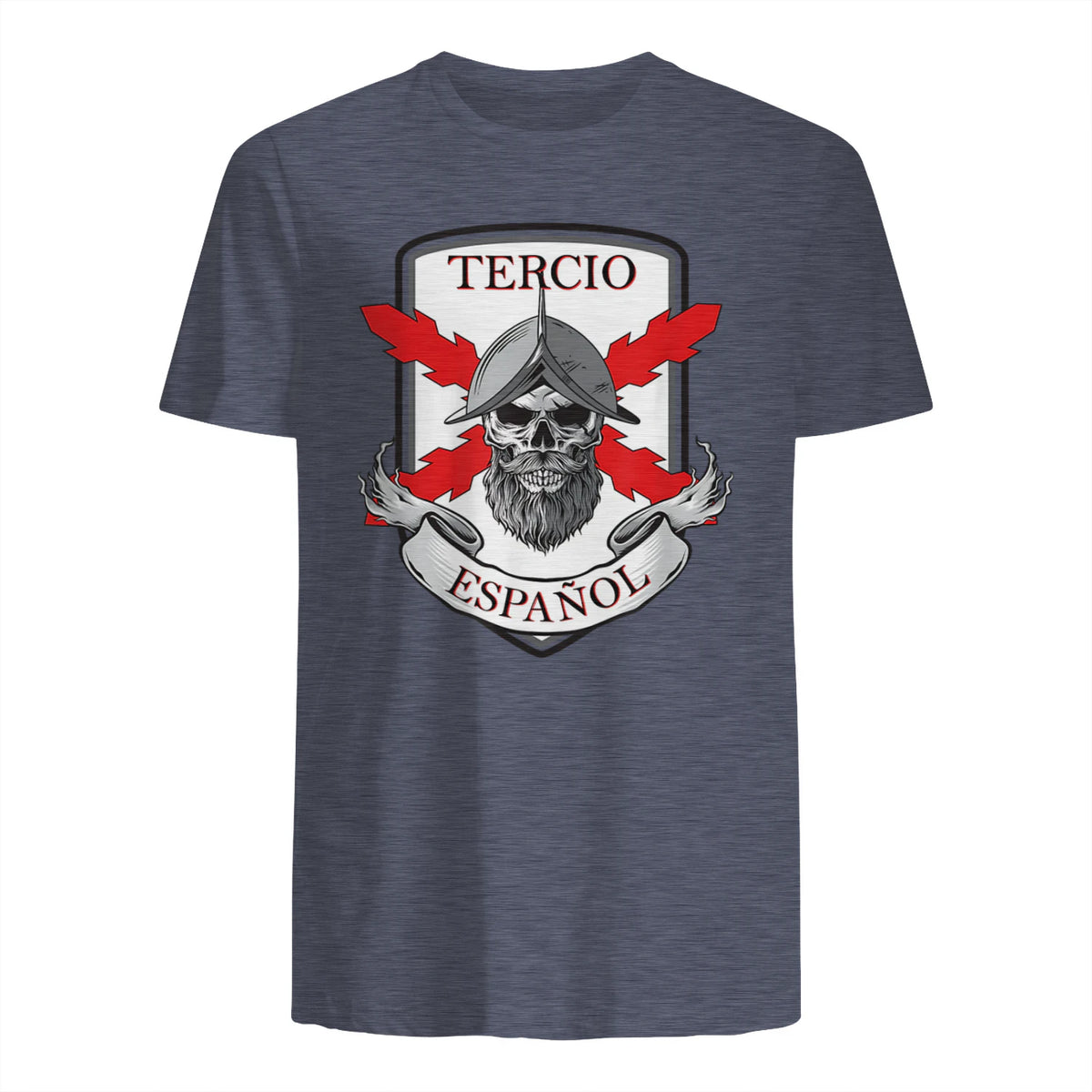 Tercero español. Soldado Calavera in Heather Navy - back view