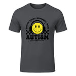 Autism Awareness Acceptance Special Education Teacher Kids T-Shirt in Charcoal - front view
