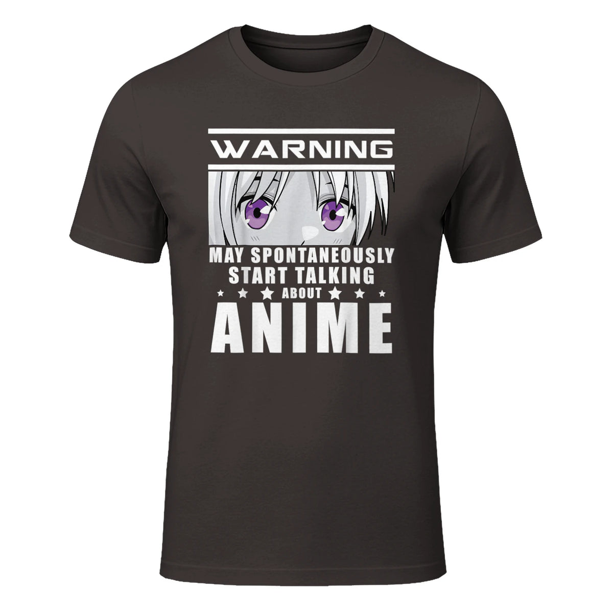 Warning May Spontaneously Start Talking About Anime in Dark Chocolate - front view