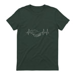 E36 Battement de C"ur pour Amoureux des Voitures in Forest Green - back view