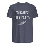 Fous afez du a l'ail in Heather Navy - back view