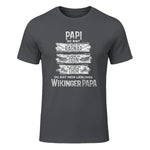 Wikinger Papa Vater Ragnar Thor Odin in Charcoal - front view
