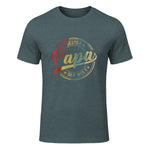 Bester Papa Der Welt Vatertagsgeschenk in Dark Heather - front view