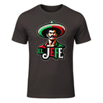 El Jefe Le Patron En Espagnol Drôle Phrase Mexicaine in Dark Chocolate - front view
