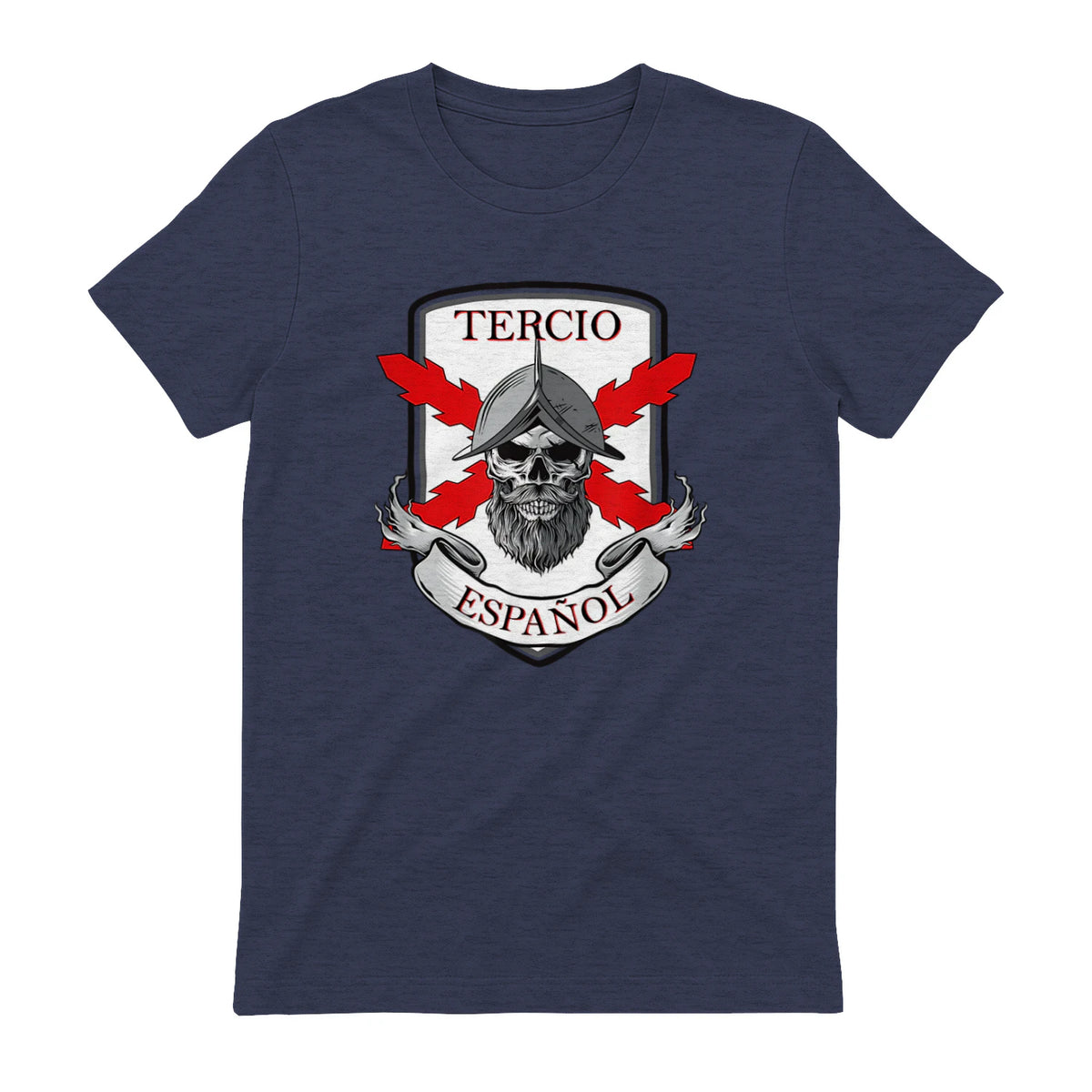 Tercero español. Soldado Calavera in Heather Navy - back view