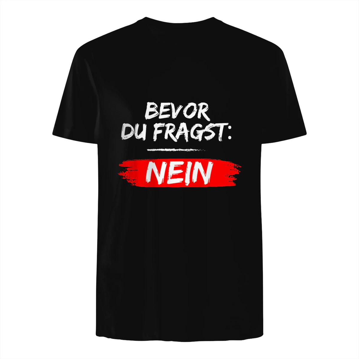 GIGATEMP Herren Männer Sprüche Lustig Witzig Schwarz Halbarm Klein EU XS Regulär Casual Funny Slogan Vat in Black - back view