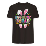 Egg Hunt Squad Bunny Happy Easter Day in Dark Chocolate - back view