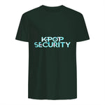 K-Pop Security Concert Staff T-Shirt in Forest Green - back view