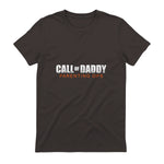 Gamer Dad Call of Daddy Call of Dad Parenting Ops in Dark Chocolate - back view