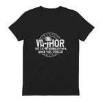 Vathor Vater Thor Cool Hammer Papa Fathor in Black - back view