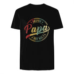 Bester Papa Der Welt Vatertagsgeschenk in Black - back view