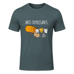 Anti-dépresseurs Chat Collection Chats Kitty Cat in Dark Heather - front view