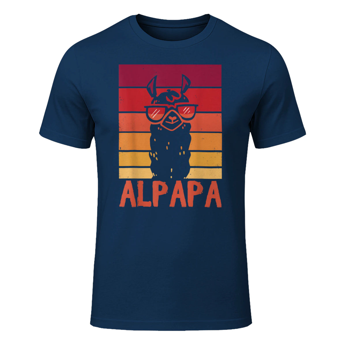 Auf ALPAPA in Navy - front view