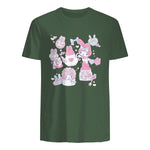 Sanrio My Melody Sweet Pink Tea Party in Military Green - back view