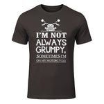 I'm not always grumpy, sometimes I'm on my in Dark Chocolate - front view