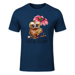 Ich Mag Halt Eulen, Okay Lustiger Eule Spruch Owl Eulen in Navy - front view