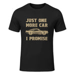 Design for Car Lovers & Mechanics One More Car Part Promise in Black - front view
