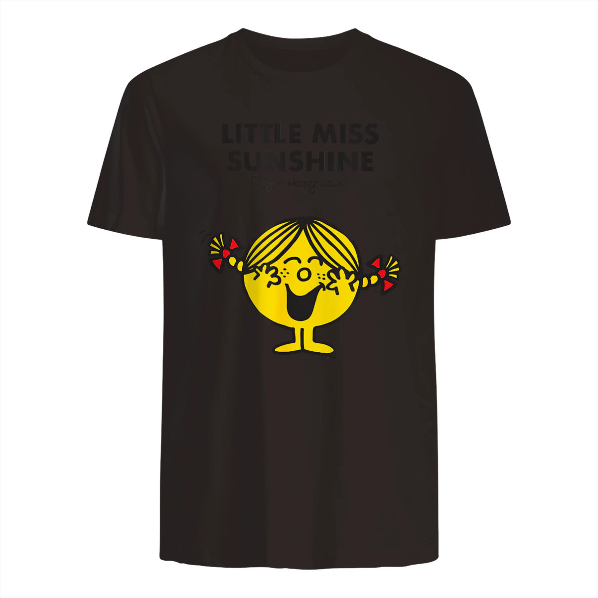 Mr. Men Little Miss Sunshine T-Shirt in Dark Chocolate - back view