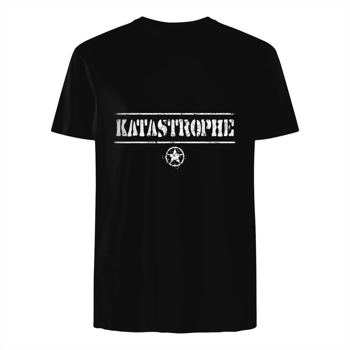 Katastrophe Alter, lustiger Spruch, USA Militär,Army in Black - back view
