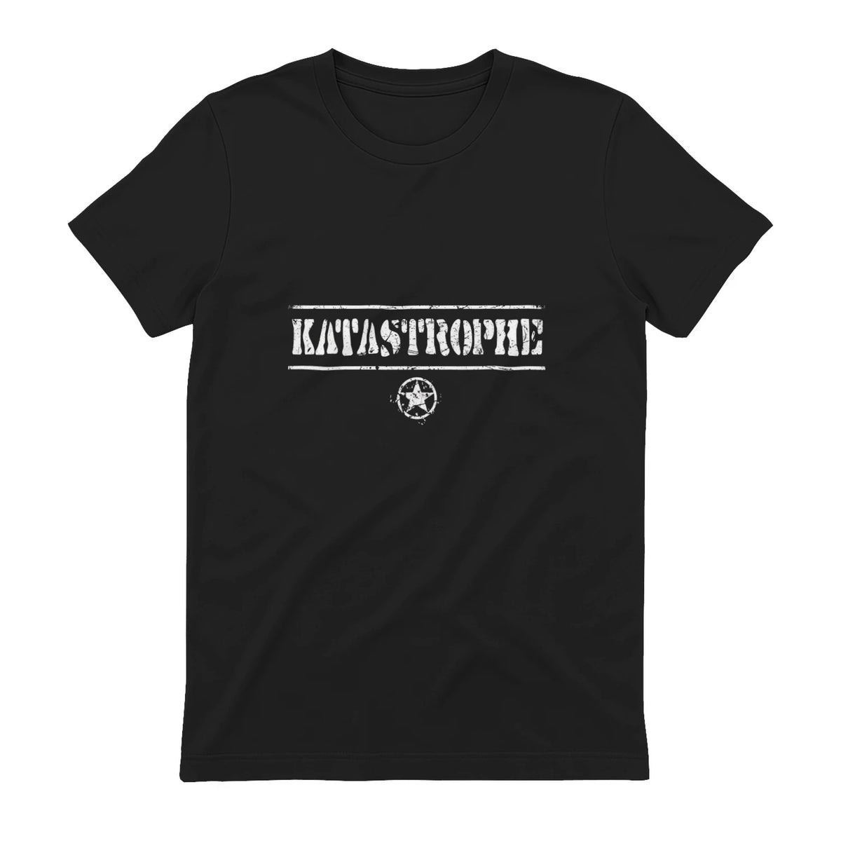 Katastrophe Alter, lustiger Spruch, USA Militär,Army in Black - back view