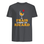 Frais comme Un Ricard - Ricard Pastis Apéro in Charcoal - back view