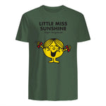 Mr. Men Little Miss Sunshine T-Shirt in Military Green - back view