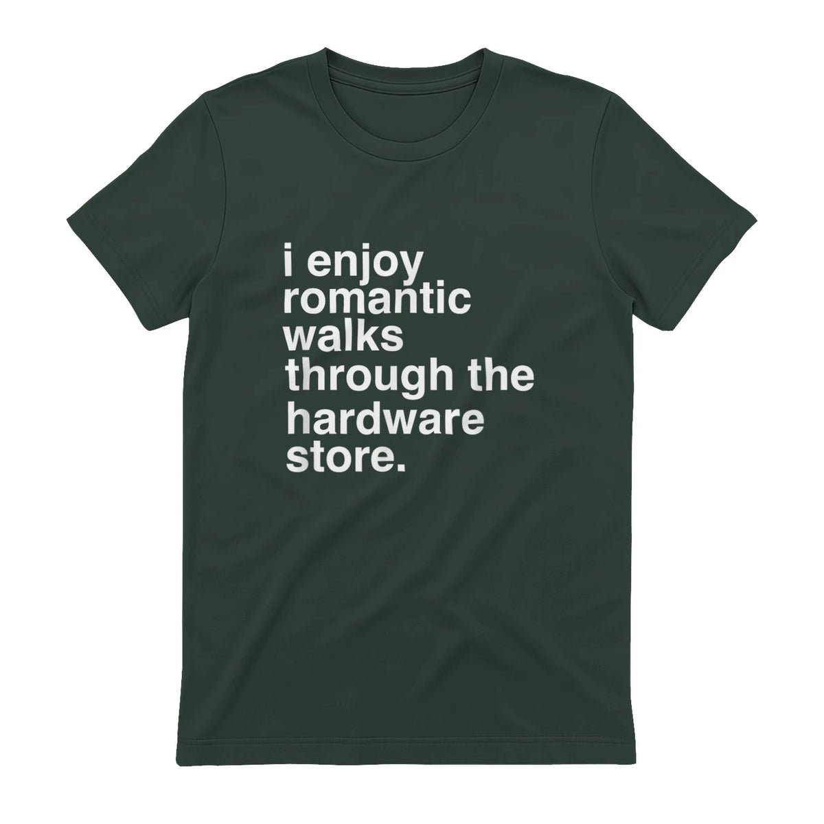 Funny Dad Handyman Hardware Store Tools Gift in Forest Green - back view