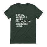 Funny Dad Handyman Hardware Store Tools Gift in Forest Green - back view