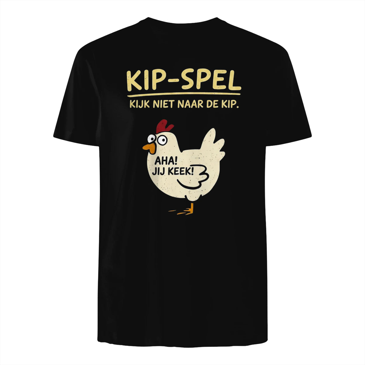 Kip Spel Shirt in Black - back view