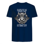 Manchmal brauchst Du eine Axt Son of Odin Valhalla in Navy - back view