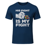 Autism Awareness for Parents of Autistic Kids T-Shirt in Navy - front view