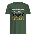 Alors on n'attend Pas Patrick in Military Green - back view