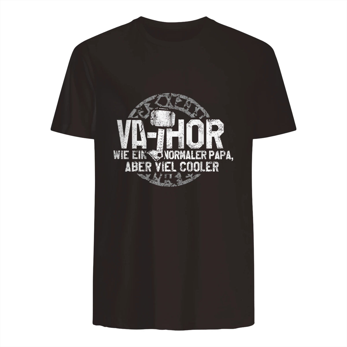 Vathor Vater Thor Cool Hammer Papa Fathor in Dark Chocolate - back view