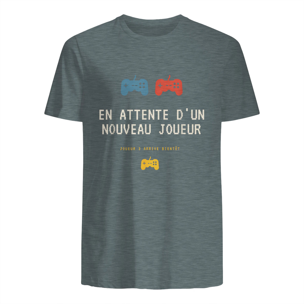Futur Maman Futur Papa Annonce Grossesse bébé Arrive bientôt in Dark Heather - back view