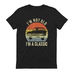 I'm Not Old Just Classic Funny Fathers Day Gift Dad T-Shirt in Black - back view