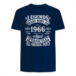 Vintage Sixtieth Birthday Shirt T-Shirt in Navy - back view