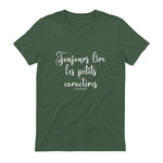 Drôle Annonce Grossesse Grand Parents Original Future Maman in Military Green - back view