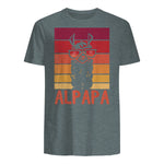 Auf ALPAPA in Dark Heather - back view